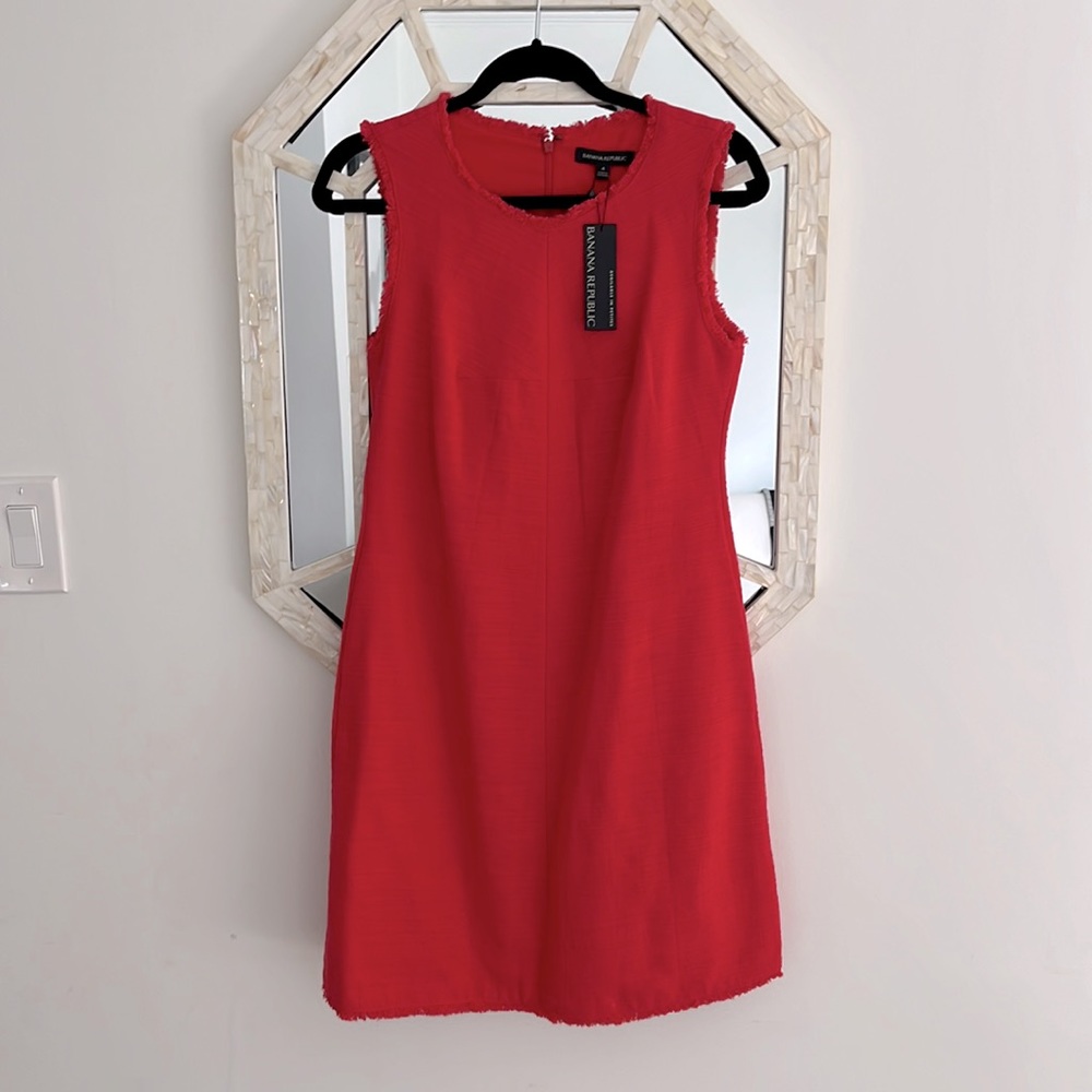 Banana Republic NWT Tweed A-Line Dress Size 4
